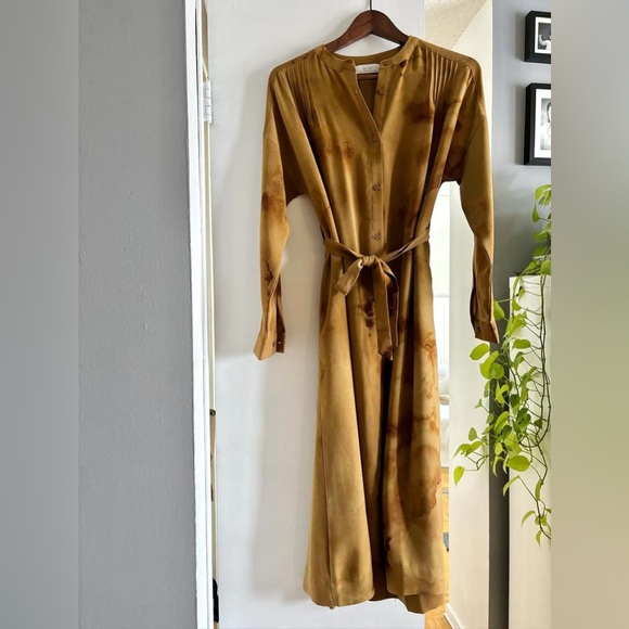 OAK and FORT Maxi shirt dress X-smalll - Picture 1 of 4